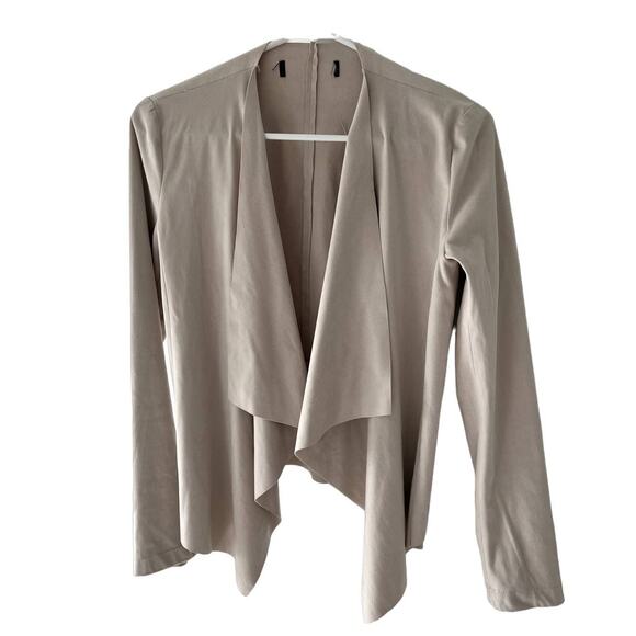 Forever 21 Suede Jacket Beige Size S - Picture 1 of 9
